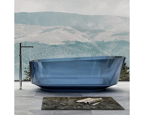 Заказать Ванна из полиэфирной смолы 170х80 см Abber Kristall AT9706Saphir в магазине сантехники Santeh-Crystal.ru