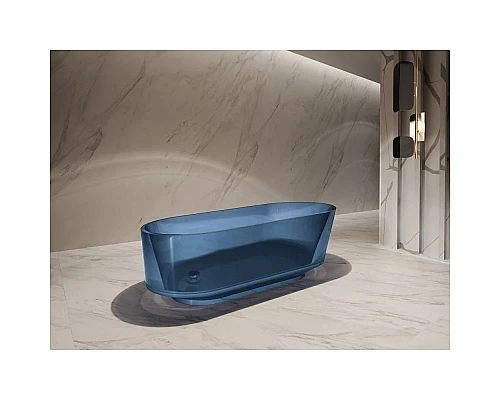 Заказать Ванна из полиэфирной смолы 170х80 см Abber Kristall AT9706Saphir в магазине сантехники Santeh-Crystal.ru