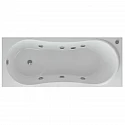 Акриловая гидромассажная ванна 170х70 см пневматическое управление премиум форсунки Aquatek Афродита-170