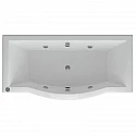 Акриловая гидромассажная ванна 180х90 см пневматическое управление стандартные форсунки Aquatek Гелиос
