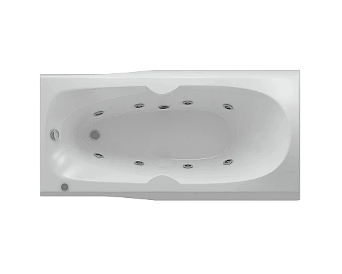 Заказать Акриловая гидромассажная ванна 180х80 см пневматическое управление стандартные форсунки Aquatek Европа в магазине сантехники Santeh-Crystal.ru