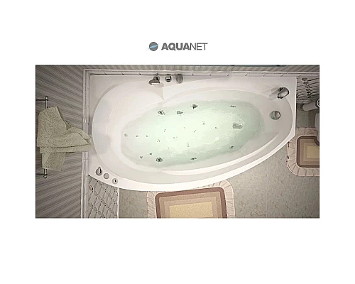 Заказать Акриловая ванна 168,9,x99 см левая Aquanet Jersey 00205405 в магазине сантехники Santeh-Crystal.ru