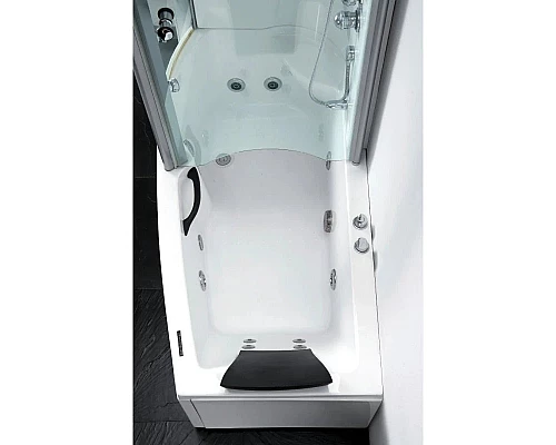 Заказать Акриловая гидромассажная ванна 170х85 см L Gemy G8040B L в магазине сантехники Santeh-Crystal.ru