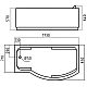 Заказать Акриловая гидромассажная ванна 173х83 см L Gemy G9010E L в магазине сантехники Santeh-Crystal.ru