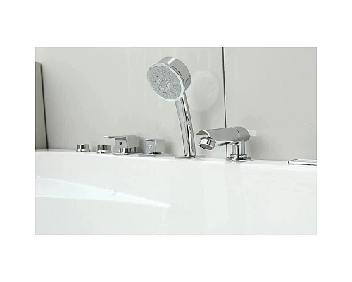 Приобрести Акриловая гидромассажная ванна 160х100 см Black & White Galaxy 500800L в магазине сантехники Santeh-Crystal.ru