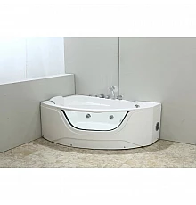 Акриловая гидромассажная ванна 160х100 см Black & White Galaxy 500800L