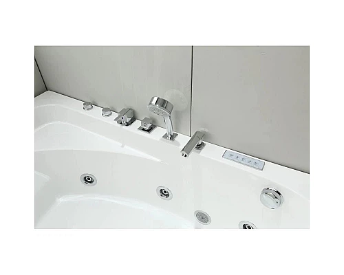 Приобрести Акриловая гидромассажная ванна 160х100 см Black & White Galaxy 500800L в магазине сантехники Santeh-Crystal.ru