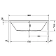 Приобрести Акриловая ванна 190х90 см Duravit Vero Air 700414000000000 в магазине сантехники Santeh-Crystal.ru