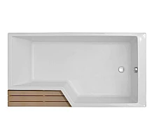 Акриловая ванна 169х90 см Jacob Delafon Bain-Douche Neo E6D002R-00