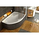 Купить Асимметричная акриловая ванна Rosa II PU Plus 160 x 105 P Ravak CL210P0000 в магазине сантехники Santeh-Crystal.ru