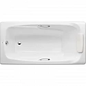 Чугунная ванна 170х85 см с противоскользящим покрытием Roca Ming 2302G000R Чугунная ванна 170х85 см с противоскользящим покрытием Roca Ming 2302G000R