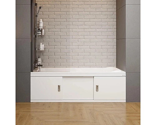 Купить Экран под ванну 147х52 см белый глянец Onika Монако-Эконом 515014 в магазине сантехники Santeh-Crystal.ru