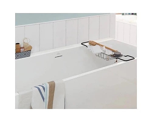 Заказать Квариловая ванна 180х80 см альпийский белый Villeroy & Boch Subway 3.0 UBQ180SBW2DV-01 в магазине сантехники Santeh-Crystal.ru