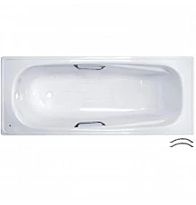Стальная ванна 150х70 см отверстиями для ручек BLB Universal HG B50H handles
