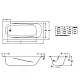 Купить Стальная ванна 150х75 см BLB Universal Anatomica B55U в магазине сантехники Santeh-Crystal.ru