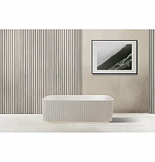 Ванна из литого мрамора 170х75 см Abber Stein AS9663