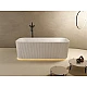 Заказать Ванна из литого мрамора 170х75 см Abber Stein AS9663 в магазине сантехники Santeh-Crystal.ru