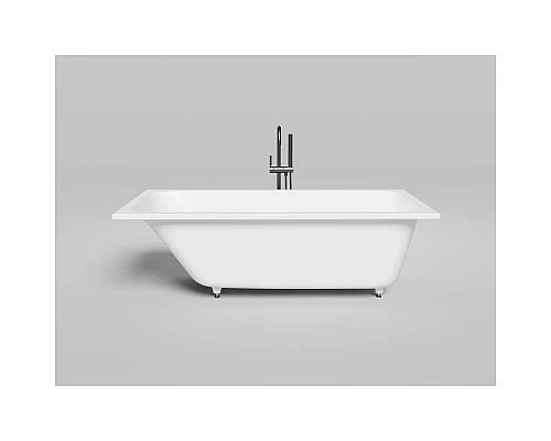 Купить Ванна из литьевого мрамора 170x80 см Salini S-Stone Orlanda Kit 102126M в магазине сантехники Santeh-Crystal.ru