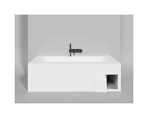 Приобрести Ванна из литьевого мрамора 170x70 см Salini S-Stone Ornella 102323M в магазине сантехники Santeh-Crystal.ru