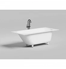 Ванна из литьевого мрамора 170x80 см Salini S-Stone Ornella Kit 102424M