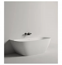 Ванна из литьевого мрамора 170x80 см Salini S-Sense Sofia Wall 102512G