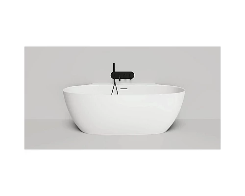 Заказать Ванна из литьевого мрамора 170x90 см Salini S-Stone Alda Wall 101925M в магазине сантехники Santeh-Crystal.ru