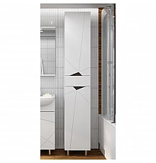 Грани - 35 Пенал с ящиком правый на ножках ( эмаль)