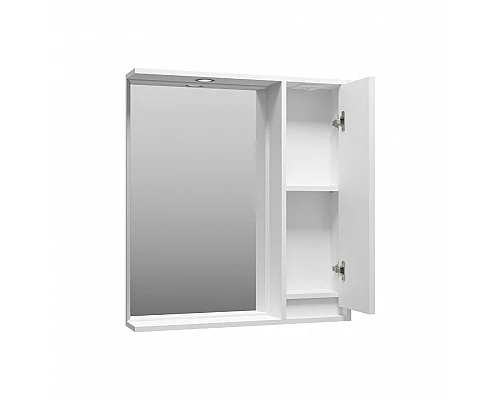 Заказать BALATON - 75 Зеркало-шкаф правый, белый в магазине сантехники Santeh-Crystal.ru