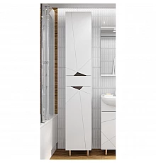 Грани - 35 Пенал с ящиком левый на ножках ( эмаль)