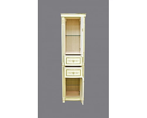 Заказать Tiffany - Пенал 50 белое сусальное золото прав. в магазине сантехники Santeh-Crystal.ru