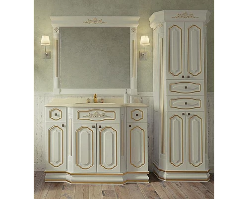 Купить Астория Gold  - Пенал 60 бежевый матовый в магазине сантехники Santeh-Crystal.ru