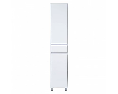 Заказать Алиса - 35 Пенал с 1 ящ. напольный белый левый в магазине сантехники Santeh-Crystal.ru