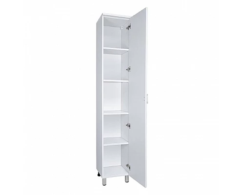 Заказать Дива - 35 Пенал напольный белый правый в магазине сантехники Santeh-Crystal.ru