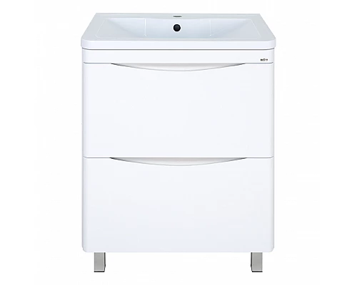 Приобрести Атлантик - 70 Тумба напольная  с 2 ящ. закруг. края в магазине сантехники Santeh-Crystal.ru