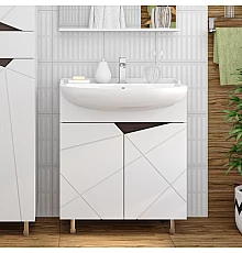 Грани - 70 Тумба напольная прямая (эмаль)