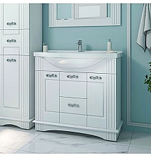 Эльбрус - 90 Тумба белая эмаль