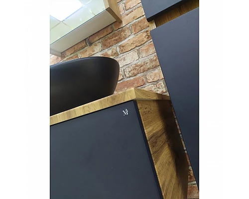 Заказать Ива - 90 Тумба подвесная Графит пленка 1 ящ в магазине сантехники Santeh-Crystal.ru