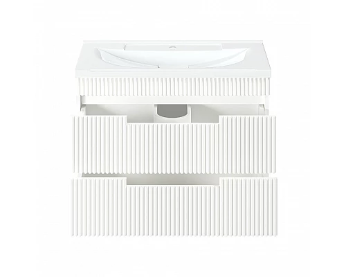 Купить ARIANA - 80 Тумба подвесная с 2 ящ. белая (эмаль) в магазине сантехники Santeh-Crystal.ru