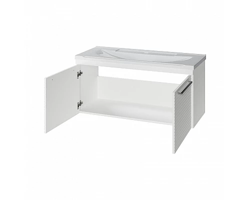Приобрести CATANIA -100 Тумба подвесная белая (эмаль) в магазине сантехники Santeh-Crystal.ru
