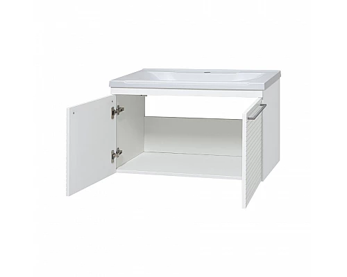 Заказать CATANIA - 80 Тумба подвесная белая (эмаль) в магазине сантехники Santeh-Crystal.ru