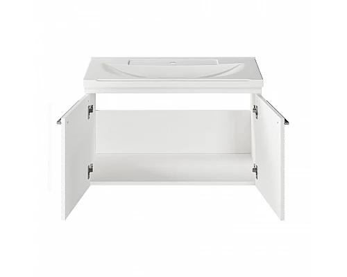 Заказать CATANIA - 80 Тумба подвесная белая (эмаль) в магазине сантехники Santeh-Crystal.ru