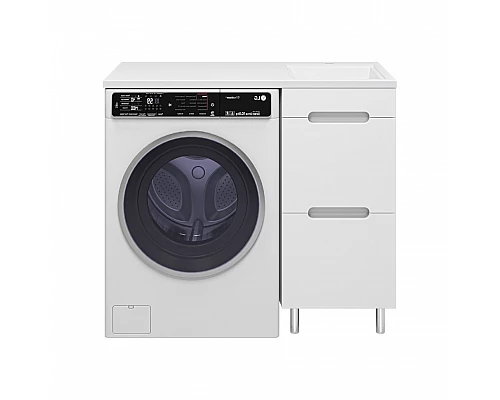 Заказать Байкал - 40 Тумба под стиральную машину 2 ящ .ПВХ (аналог Фостера) в магазине сантехники Santeh-Crystal.ru