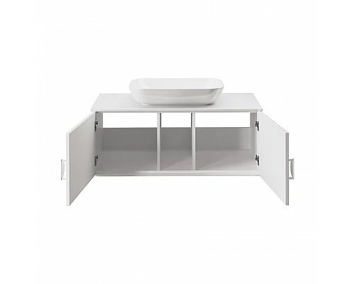 Приобрести RICHARD -105 Тумба подвесная 2 дв. белый в магазине сантехники Santeh-Crystal.ru