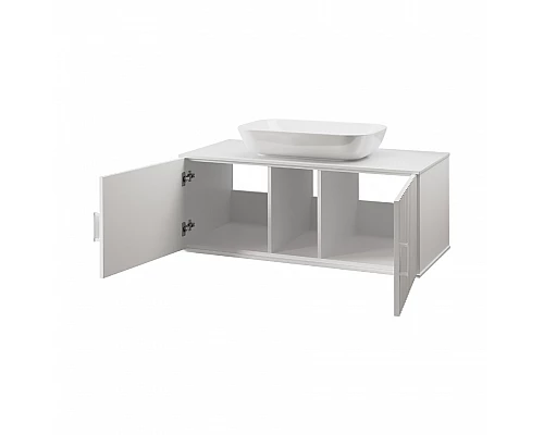 Приобрести RICHARD -105 Тумба подвесная 2 дв. белый в магазине сантехники Santeh-Crystal.ru