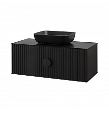 RICHARD -105 Тумба подвесная 2 дв. черный