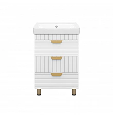 GLOSTER - 60 Тумба с 3 ящ. напольная, белый