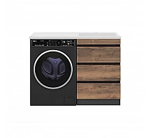 Коломбо - 60 Тумба под стиральную машину напольная 3 ящ.