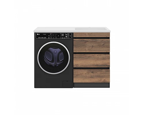 Купить Коломбо - 60 Тумба под стиральную машину напольная 3 ящ. в магазине сантехники Santeh-Crystal.ru