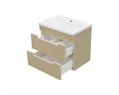 Приобрести ARIANA - 60 Тумба подвесная с 2 ящ. капучино (эмаль) в магазине сантехники Santeh-Crystal.ru