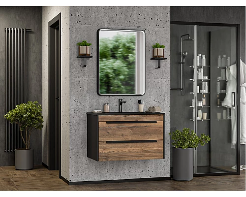 Купить MONSOUR - 80 Тумба подвесная с 2 ящ. в магазине сантехники Santeh-Crystal.ru